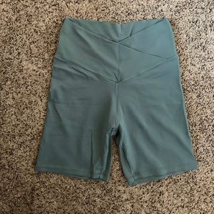 Aerie real me crossover biker short